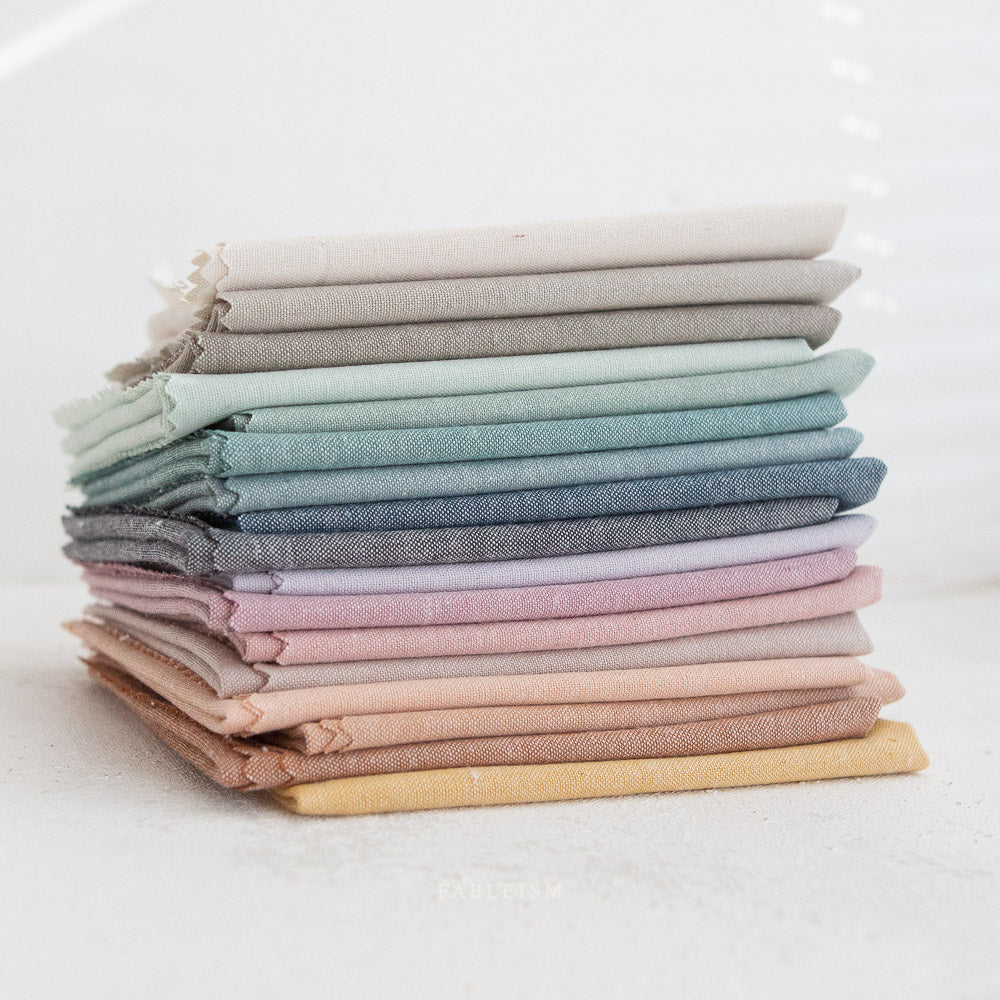 17 Fat Quarter Bundle of Everyday Chambrays